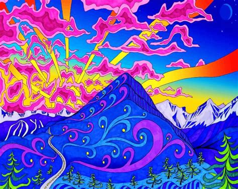 Nature Mountain Trippy Art New Paint By Numbers Paint By Numbers