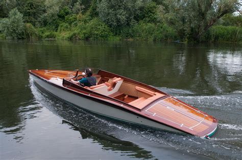 2016 Fine Wooden Boats Ltd Slipper Launch Power Boat For Sale