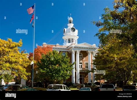 Rutherford County Courthouse In Murfreesboro Tennessee Is On The