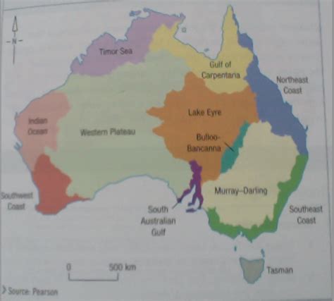 Drainage Basins Northern Territory Of Australia