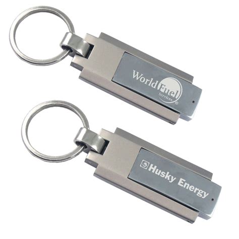 Keychain Style Metal Usb Flash Drive Promotional Usb With Custom Logo