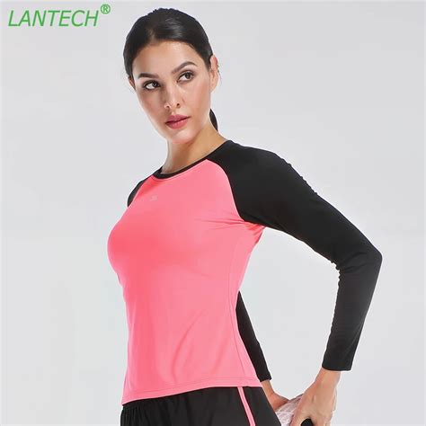 Lantech Women Shirt Spring Long Sleeve Elastic Slim Fit Fashion Casual Tops Shirts Breathable