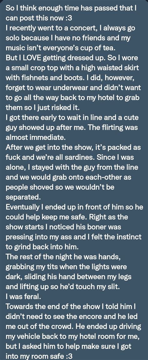 PervConfession On Twitter She Got Fucked After A Concert Https T Co