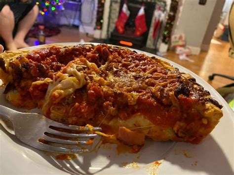 Homemade Chicago Style Deep Dish Pizza Kitch Me Now