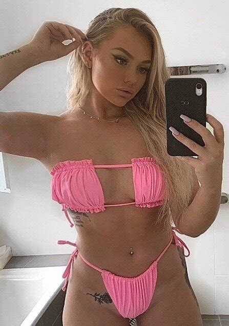 Hot Blonde In Pink Bikini Porn Pic Eporner