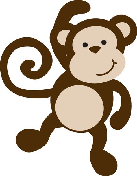Monkey Template Monkey Crafts Clipart Best Clipart Best