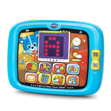 Vtech Light Up Baby Touch Tablet Amazon Exclusive Blue Blue Standard