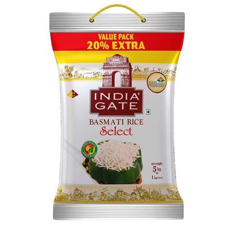 Buy India Gate Select Premium Basmati Rice Aged Rice With Extra Long