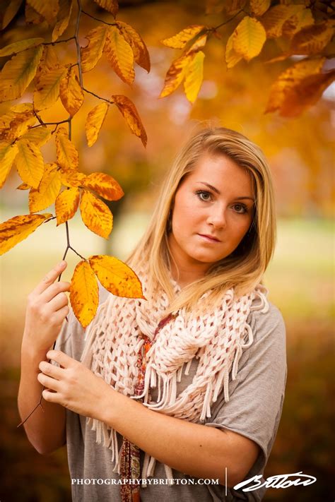 Holding A Tree Branch Beside Her Face Added For The Coolest Fall Framing Stoked About This Idea