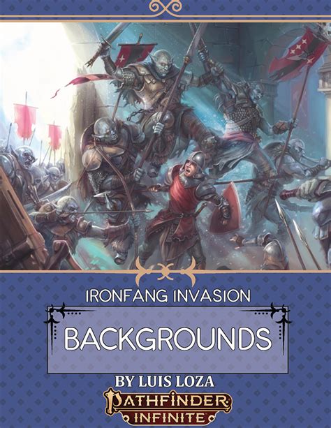 Ironfang Invasion Backgrounds Paizo Pathfinder Infinite