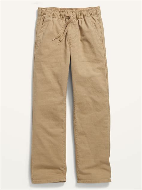Straight Built In Flex Ripstop Pull On Pants For Boys Old Navy