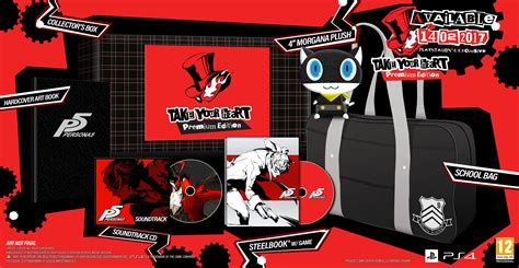 Persona 5 Edição Take Your Heart Premium Edition Com Unboxing Da