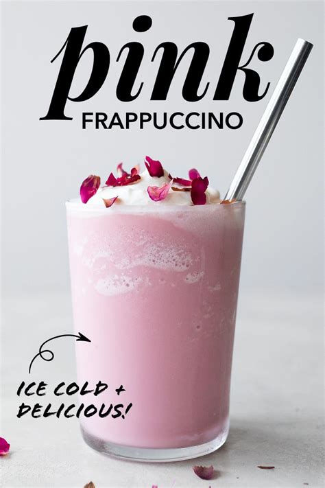 Pink Frappuccino Pink Drinks Iced Tea Recipes Flavored Iced Tea Recipes