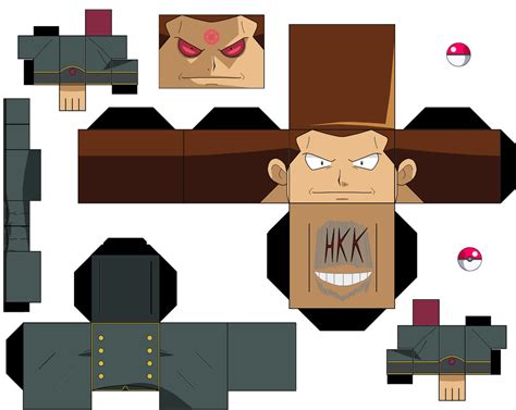 Giovanni Paper Toy Free Printable Papercraft Templates