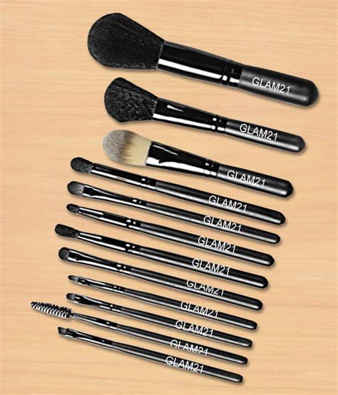 Glam21 Makeup Brush Kit Box Set Of 12 Nos Buy Glam21 Makeup Brush Kit