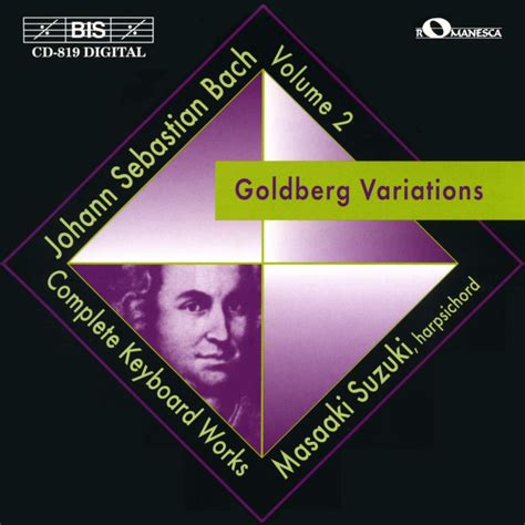 Eclassical Js Bach Goldberg Variations Clavierübung Iv Bwv 988