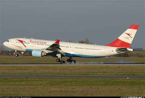 Airbus A330 223 Austrian Airlines Aviation Photo 1563151