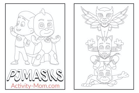 Pj Masks Owlette Coloring Pages