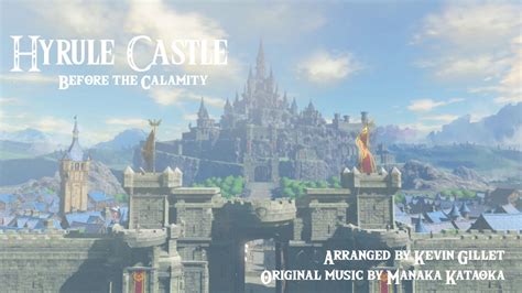 Breath Of The Wild Hyrule Castle In Major Before The Calamity Youtube