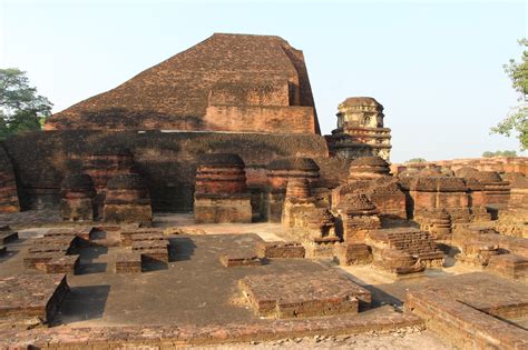 Ruins Of Nalanda University Nalanda Bihar India