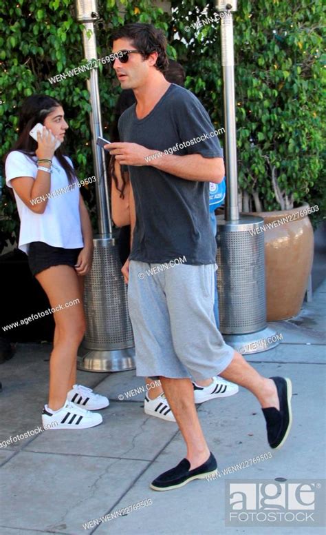 Oil Heir And Playboy Brandon Davis Goes To Lunch In Beverly Hills Wearing Shorts And T Shirt