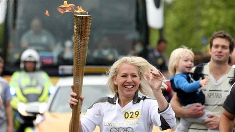 Gail Emms Carried The Flame In Milton Keynes Gail Won Silver At The 2004 Olympic Games In The