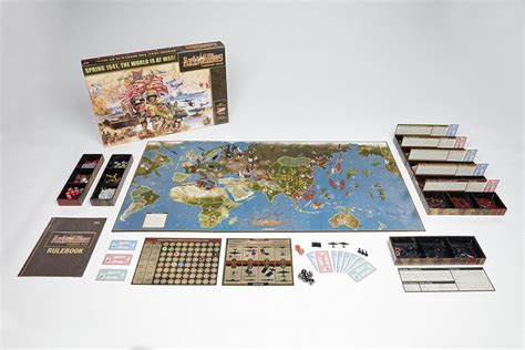 Axis And Allies Anniversary Edition Strategy Board Game Tribality