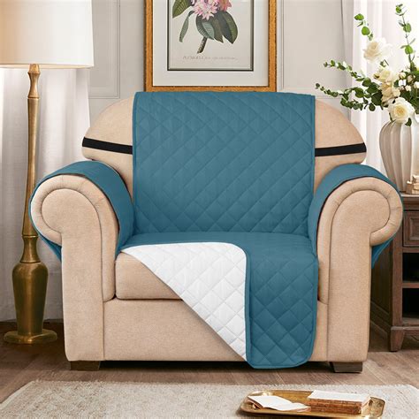 Subrtex Reversible Sofa Slipcover Non Slip Washable Couch Cover Chair