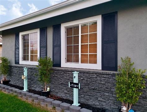 Mobile home parts store has all of the mobile home and rv parts you will ever need! Exterior Vinyl Louvered Shutters - Shutterland Exterior ...