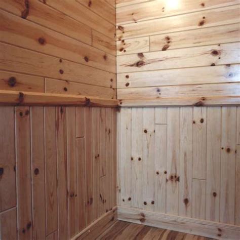 How To Install Knotty Pine Wall Planks Wall Design Ideas