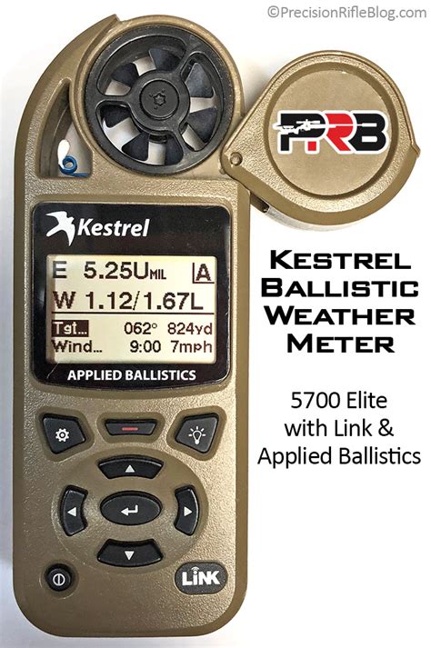 Kestrel Ballistic Weather Meter Elite 5700 With Applied Ballistics