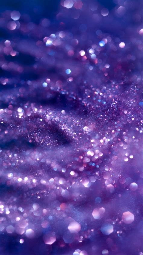 Download Fine Purple Glitter Sparkle Iphone Wallpaper