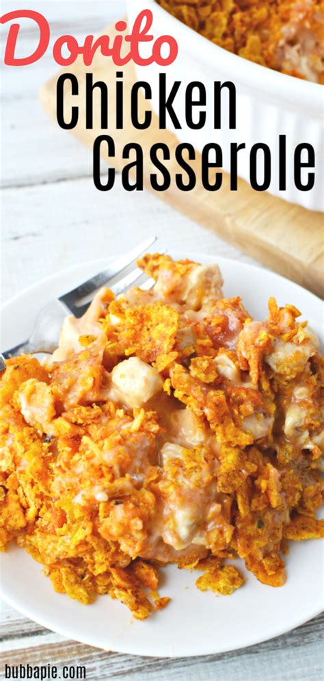 Easy Dorito Chicken Casserole 101 Simple Recipe