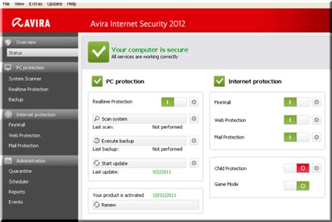 *** if you have problems downloading updates, remove those lines above from your hosts file. Download Avira Internet Security 2012 Full License Key