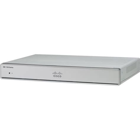 Cisco Isr1100x 6g Isr1100 Router 4 Ge Lanwan Ports And 2