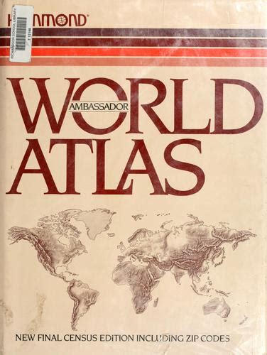 Hammond Ambassador World Atlas By Hammond Incorporated Open Library