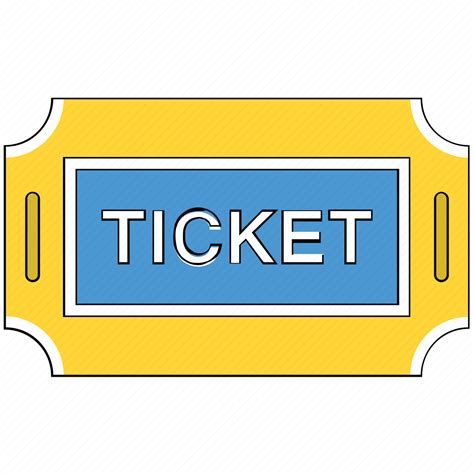 Entry ticket, event pass, event ticket, funcion ticket, museum ticket, pass, ticket icon 