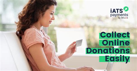 Easily Collect Online Donations With Iats Online Forms Iats Payments By Deluxe