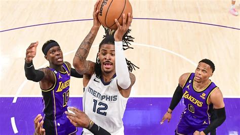 Memphis Grizzlies Vs Los Angeles Lakers Full Game Highlights