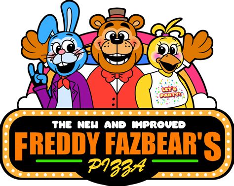 The New And Improved Freddy Fazbears Pizza Logo By Therealzxgames On