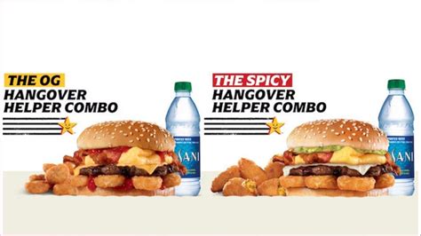 Carls Jr Hangover Helper Meals Varieties Price Availability And