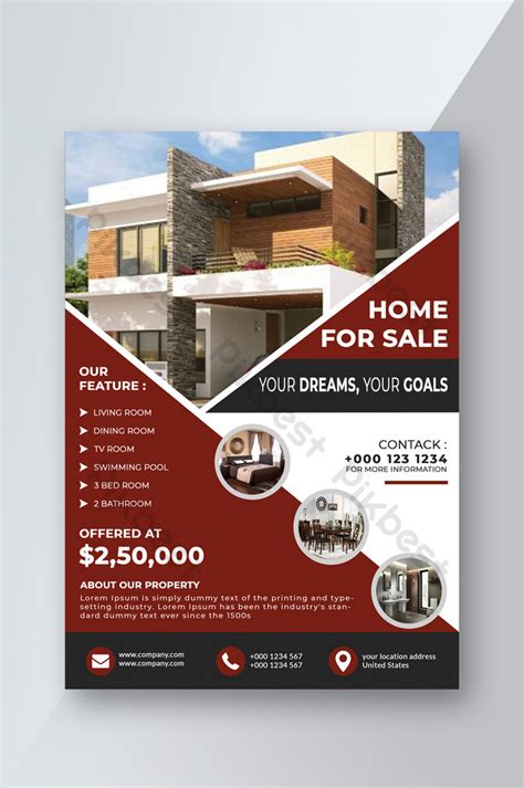Real Estate Flyer Psd Free Download Pikbest
