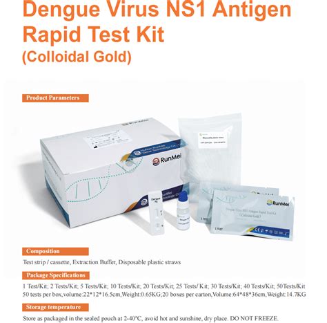 Dengue Virus Ns Antigen Rapid Test Kit Colloidal Gold Buy Dengue Virus Test Kit Rapid