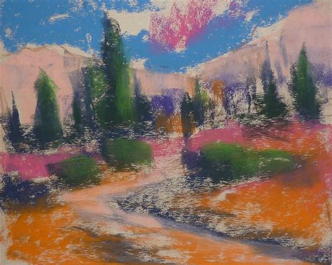 Painting My World Pastel Democolorado Landscape With