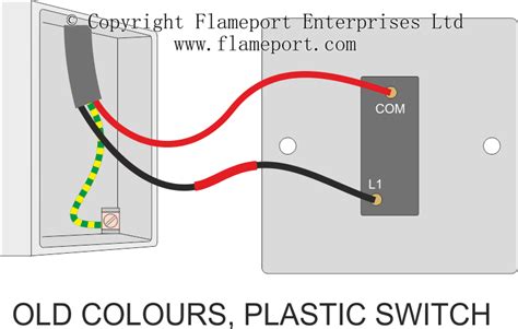 1 Way Light Switch Wiring Diagram Uk Electrical Helper Wiring A 1 Way