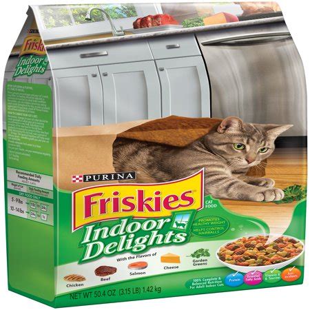 Purina indoor cat food walmart. Purina Friskies Indoor Delights Cat Food 3.15 lb. Bag ...
