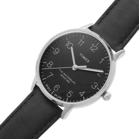 Timex Waterbury Classic Mens Watch TW2V01500 Black WatchShop
