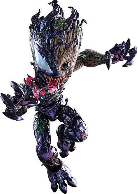 Hot Toys Spider Man Figurine Venomized Groot Venomized Amazon Fr