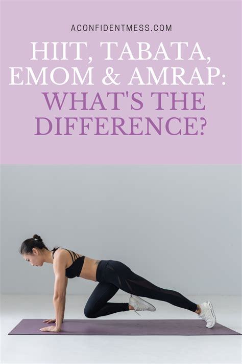 The Difference Between Tabata Emom And Amrap Hiit Workout Hiit