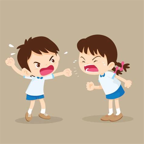 Royalty Free Siblings Fighting Clip Art Vector Images And Illustrations